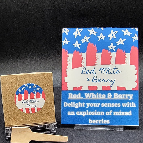 Red, White, & Berry Scented Whipped Wax