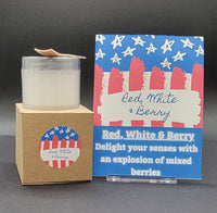 Red, White, & Berry Scented Whipped Wax